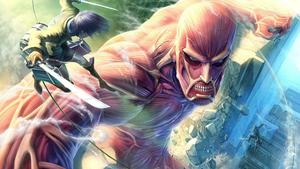 Human Eren Yeager And Titan Bertolt eren yeager wallpaper