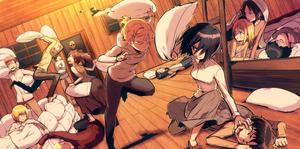 Humanity vs. Titans in Attack On Titan attack on titan wallpaper