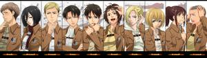 Humanity's Battle Against the Titans attack on titan wallpaper