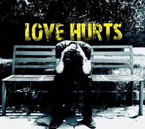 Hunched Over On Bench Sad Boy Cartoon  Wallpaper