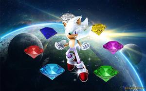 Hyper Sonic And The Super Emeralds sonic wallpaper