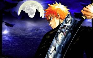 Ichigo Kurosaki and the Gotei 13 Captains bleach wallpaper