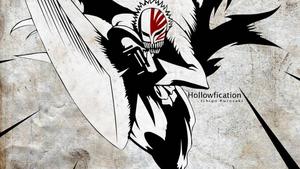 Ichigo Kurosaki experiences Hollowfication bleach wallpaper