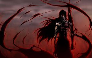Ichigo Kurosaki unleashing Getsuga Tensho Slashes bleach wallpaper