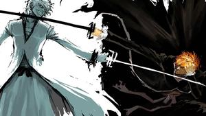 Ichigo Kurosaki Wielding Zangetsu in Bleach bleach wallpaper