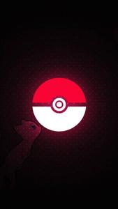 Illuminated Poke Ball Pokemon Iphone pokemon iphone wallpaper