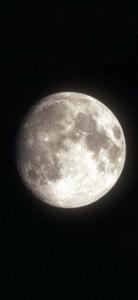 Illuminating Moon over a Dark Landscape - Shot on iPhone the moon iphone wallpaper