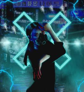 Image Cyberpunk Girl Respiratory Mask cyberpunk wallpaper