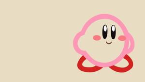Image Kirby Posing as a Video Game Icon kirby wallpaper