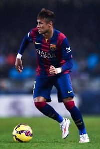 Image Neymar playing in a match for FC Barcelona neymar wallpaper