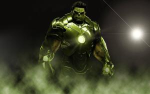Incredible Hulk In Ironman Suit hulk wallpaper
