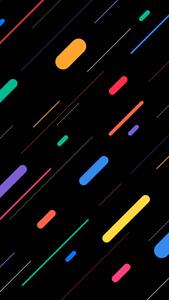 Innovative Diagonal OLED Lines Display oled wallpaper