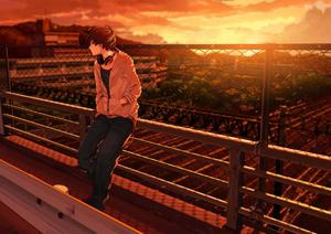 Intense Anime Boy anime boy wallpaper