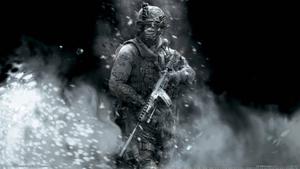 Intense battlefield situation during the Call of Duty: Modern Warfare game 1080p wallpaper