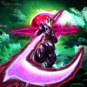 Intense Goku Black in Action goku black wallpaper