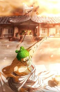 Intense Stare of Roronoa Zoro zoro wallpaper