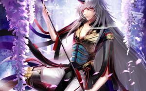Intensely Focused Anime Demon Boy anime boy wallpaper