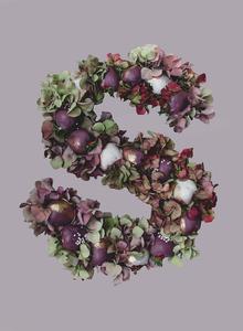 Intricate Floral Letter S Design letter s wallpaper