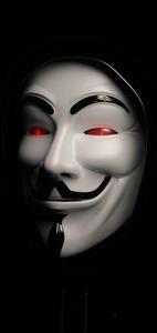 Intriguing Man in Guy Fawkes Mask Using Smartphone men phone wallpaper