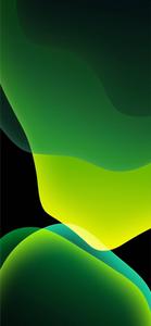 Iphone 13 iOS Neon Green iphone 13 wallpaper