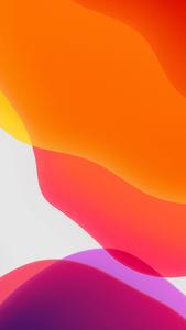 Iphone 13 IOS Yellow Orange iphone 13 wallpaper