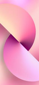 Iphone 13 Light Pink Circle iphone 13 wallpaper