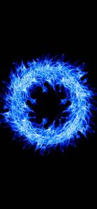 IPhone 13 Pro Max Fire Circle iphone 13 pro max wallpaper