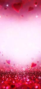 IPhone 13 Pro Max Glitter Hearts iphone 13 pro max wallpaper