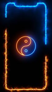 IPhone 13 Pro Max Yin Yang iphone 13 pro max wallpaper