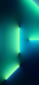 Iphone 13 Teal Light Beam iphone 13 wallpaper