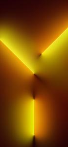 Iphone 13 Yellow Light Beam iphone 13 wallpaper