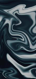 iPhone 14 Pro 3D Crumpled Dark Green Wallpaper