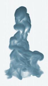 iPhone 14 Pro Blue Green Paint Wallpaper