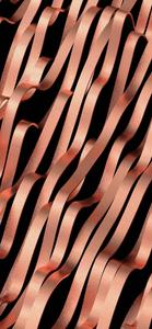  iPhone 14 Pro Golden Pink Wallpaper