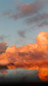 Iphone Orange Aesthetic Clouds iphone aesthetic wallpaper