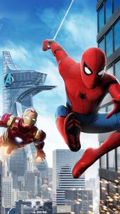 Iron Man And Spider Man Iphone spider man iphone wallpaper