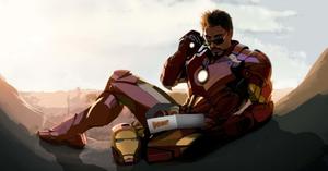 Iron Man background Wallpaper