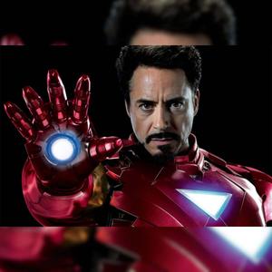 Iron Man Glowing Hands And Arc Reactor Picture Wallpaper