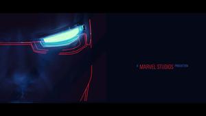 Iron Man Helmet Glow Marvel Studios Production Wallpaper