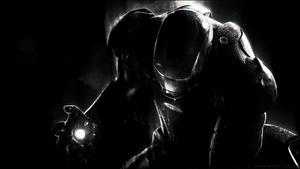 Iron Man Monochrome  Wallpaper