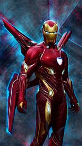 Iron Man soaring high - Mobile Wallpaper men phone wallpaper
