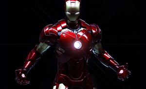 Iron Manin Armor Stance Wallpaper