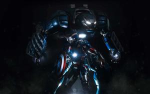 Iron Manin Hulkbuster Armor Wallpaper