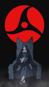 Itachi Phone Black Throne itachi phone wallpaper