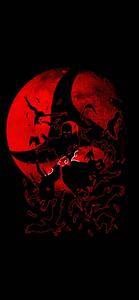Itachi Phone Sharingan Red Dark Forest itachi phone wallpaper