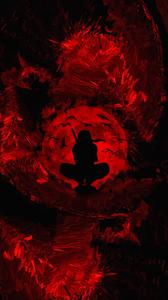 Itachi Phone Uchiha Red Moon itachi phone wallpaper