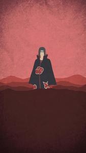 Itachi Uchiha - A Proud Shinobi of the Hidden Leaf Wallpaper
