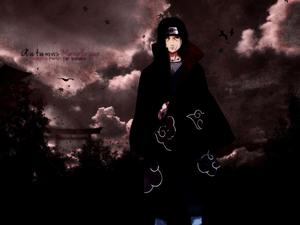 Itachi Uchiha Dark Setting Picture Wallpaper