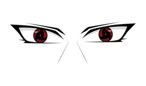 Itachi Uchiha Eyes Art Picture Wallpaper