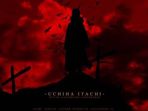 Itachi Uchiha in all his glory  Wallpaper